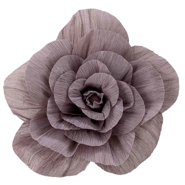 Bild von Portia Deko-Blume Violett Papier D30xH10 cm